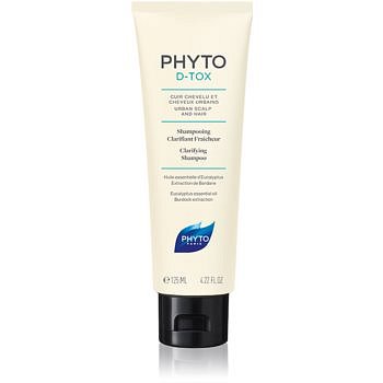 Phyto D-Tox čisticí šampon pro vlasy vystavené znečištěnému ovzduší 125 ml