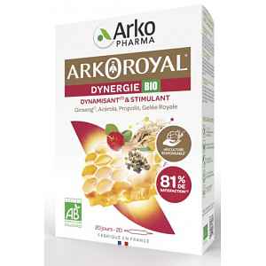 Arkopharma Arkoroyal Dynergie Bio 20x10ml