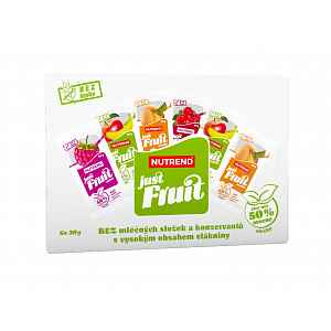 Nutrend Just Fruit mix příchutí dárkové balení 6x30 g