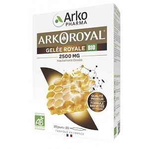 Arkopharma Arkoroyal Gel.royale 2500mg Bio 20x10ml