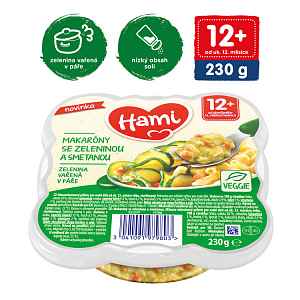 Hami Mini-makaróny se zeleninou a smetanou 230 g