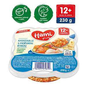 Hami Zeleninové ratatouille s mořskou rybou 230 g