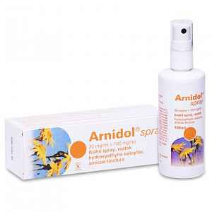 Arnidol spray sprej roztok 100 ml