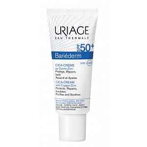 Uriage Bariéderm Cica Creme SPF 50 reparativní krém na popraskanou pokožku 40 ml