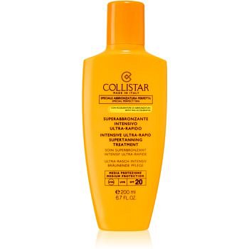 Collistar Sun Protection přípravek k urychlení a prodloužení opálení SPF 20 200 ml