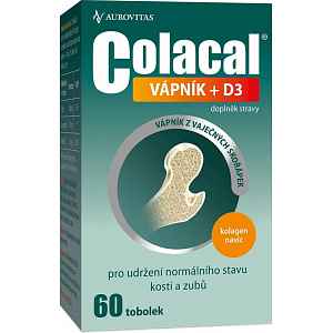 Colacal Vápník + D3 Tobolek 60