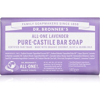 Dr. Bronner’s Lavender tuhé mýdlo  140 g