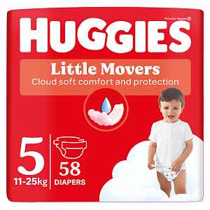 HUGGIES® Pleny jednorázové Ultra Comfort Jumbo 5, 58 ks