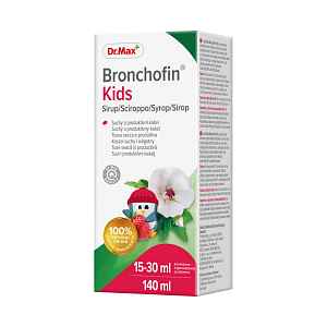 Dr. Max Bronchofin Kids sirup 140 ml