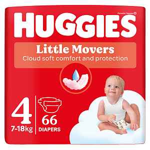 HUGGIES® Pleny jednorázové Ultra Comfort Jumbo 4, 66 ks