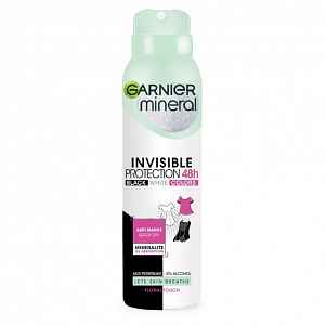 GARNIER Mineral Invisible Black White Colors Spray Fresh Minerální deodorant 150 ml