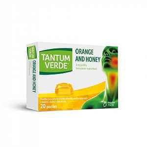 Tantum Verde Orange And Honey 3mg pastilka 20