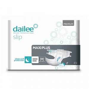 Dailee Slip Premium maxi plus m, kalhotky absorpční zalepovací, 30ks