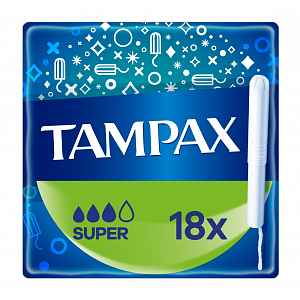 Tampax Super tampony 18 ks