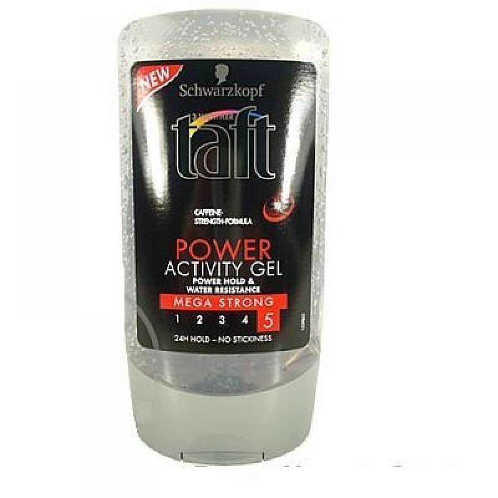 TAFT gel power sport mega silně tužící 150ml černý