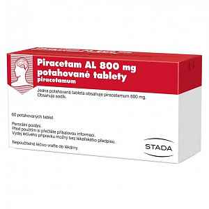 Piracetam Al 800mg potahované tablety 60