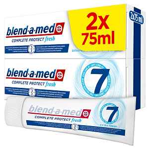 Blend-a-med Complete Protect Extra Fresh zubní pasta 2x75 ml