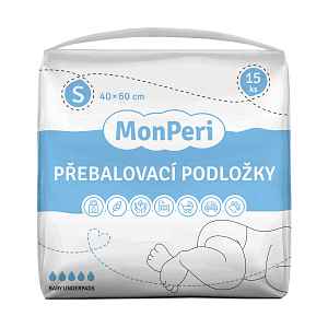 MonPeri Přebalovací podložky S 40 x 60 cm 15 ks