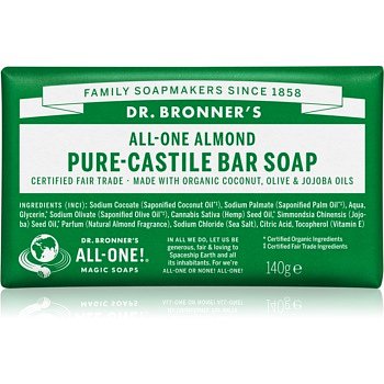 Dr. Bronner’s Almond tuhé mýdlo  140 g