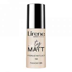 Lirene City Matt matující tekutý make-up 205 Sand 30 ml