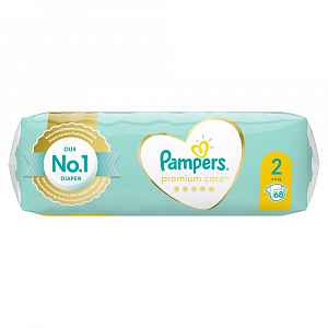 PAMPERS Premium Care 2 MINI 4-8kg  68 ks