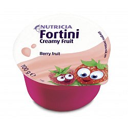 Fortini Creamy Fruit Multi Fibre Červené ovoce 4x100g