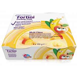 Fortini Creamy Fruit Multi Fibre Letní ovoce 4x100g