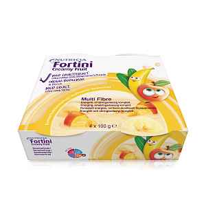 Fortini Creamy Fruit Multi Fibre Letní ovoce 4x100g