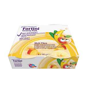 Fortini Creamy Fruit Multi Fibre Letní ovoce 4x100g