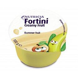 Fortini Creamy Fruit Multi Fibre Letní ovoce 4x100g