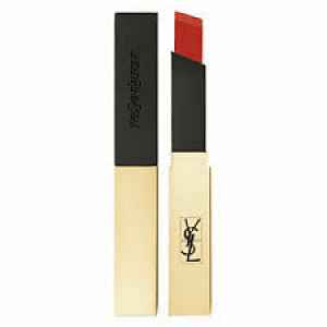 Yves Saint Laurent Rouge Pur Couture The Slim tenká matující rtěnka s koženým efektem odstín 10 Corail Antinomique 2,2 g