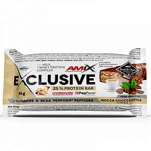 AMIX Exclusive Protein Bar, Mocca-Choco-Coffee, 40g