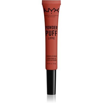 NYX Professional Makeup Powder Puff Lippie rtěnka s polštářkovým aplikátorem odstín 13 Teacher's Pet 12 ml