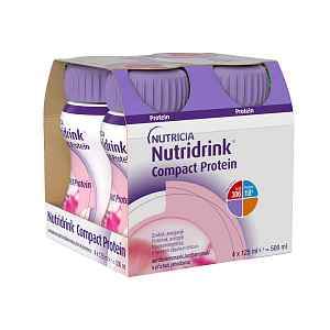 Nutridrink Compact Protein Jahoda 4x125ml