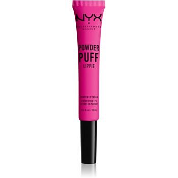 NYX Professional Makeup Powder Puff Lippie rtěnka s polštářkovým aplikátorem odstín 18 Bby 12 ml