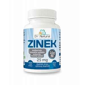 Dr. Natural Zinek 25 mg 100 tablet