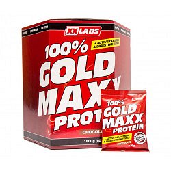 Xxlabs 100% gold maxx protein čokoláda sáčky 60x30 g