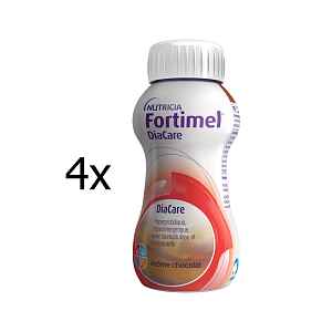 Fortimel DiaCare s příchutí čokoládovou 4x200 ml