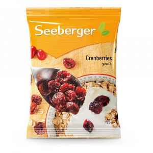 Seeberger Slazené brusinky 125 g