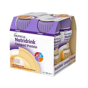 Nutridrink Compact Protein hřejivý zázvor 4x125 ml