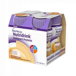 Nutridrink Compact Protein hřejivý zázvor 4x125 ml