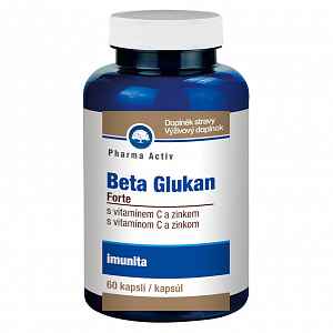 Beta Glukan Forte vitamín C a zinek cps.60