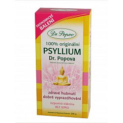 Dr. Popov Psyllium indická rozpustná vláknina 200 g