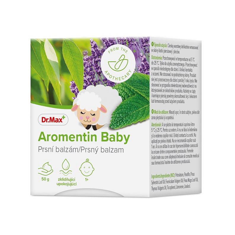 Dr.Max Aromentin Baby prsní balzám 50 g