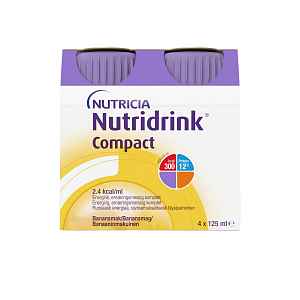 Nutridrink Compact Banán 4x125ml