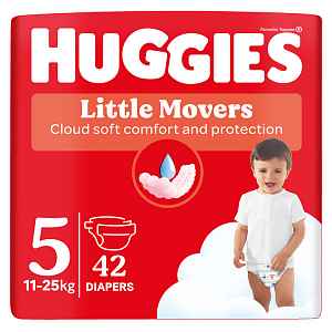 HUGGIES® Pleny jednorázové Ultra Comfort Jumbo 5 (11-25 ks), 42 ks