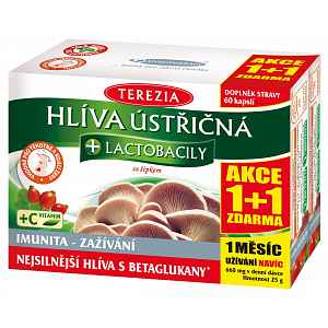 Terezia Company Hlíva ústřičná+Lactobacily 120 tablet