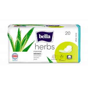 Bella Herbs Aloe Vera Normal hygienické vložky 20 ks