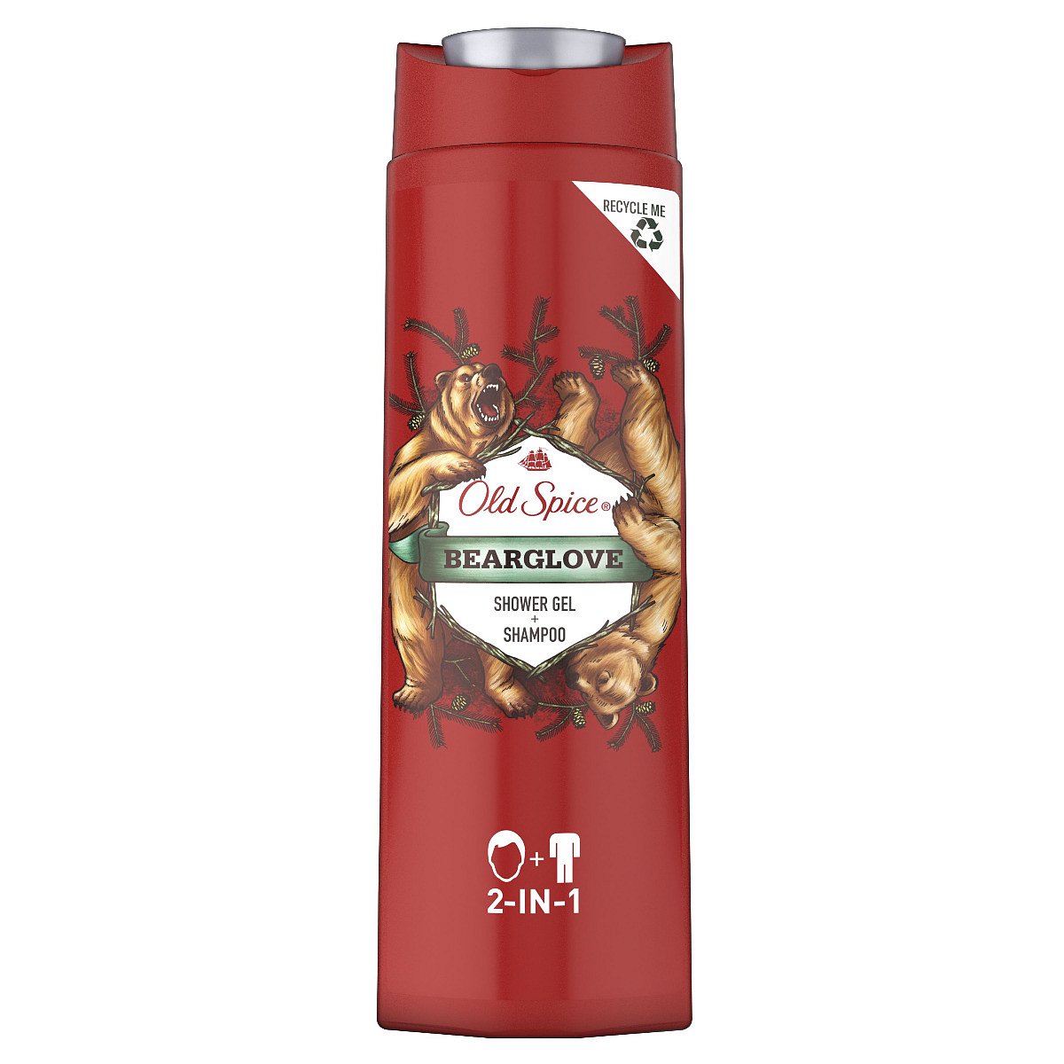 Old Spice Bearglove Pánský sprchový gel a šampon 400 ml