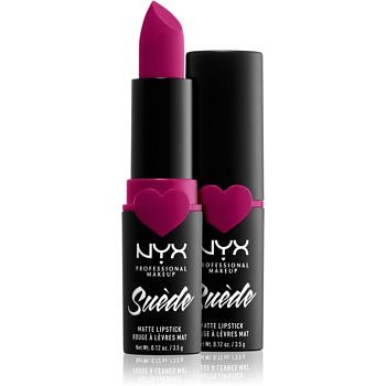 NYX Professional Makeup Suede Matte  Lipstick matná rtěnka odstín 12 Clinger 3,5 g